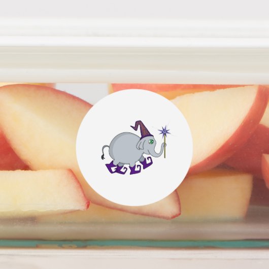 ゾウ ラベル (貼付)