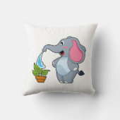 ゾウ(植物) クッション (裏面)