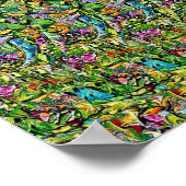 ゾウ – 非表示3Dプリント ポスター (角)