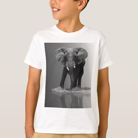 ゾウ#1 Tシャツ (正面)