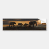 ゾウ ELEPHANT ステッカー (正面)