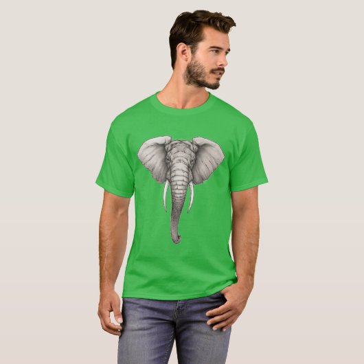 ゾウ Tシャツ (正面フル)