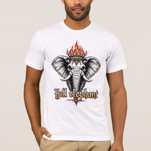 ゾウ Tシャツ (正面)