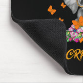 ゾウI衣服オレンジFor My Daddy Rsd Crps Aware マウスパッド (コーナー)