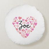 ゾエが大好き ラウンドクッション (裏面)