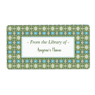 ゾエ蔵書票 ラベル