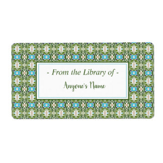 ゾエ蔵書票 ラベル