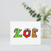 ゾエ ポストカード (スタンド正面)