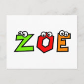 ゾエ ポストカード (正面)