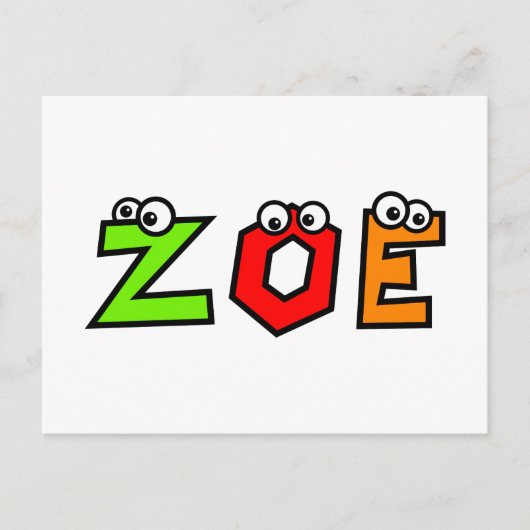 ゾエ ポストカード (正面)
