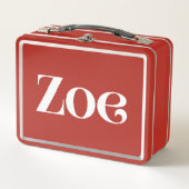 ゾエ メタルランチボックス (正面)