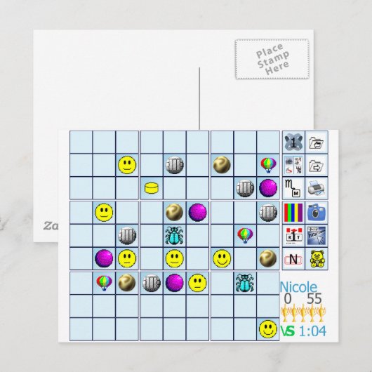 ゾオドコオザズレ ポストカード (正面/裏面)