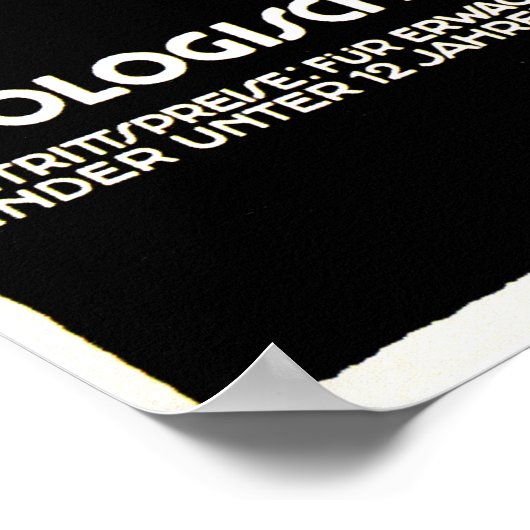 ゾオロギシャーガルテンムンヘンドイツ旅行ヴィンテージ ポスター (角)