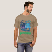 ゾクゾク村のホラーランド ホラー家族 Tシャツ (正面フル)