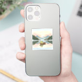 ゾチのサン・ムーン湖のんびりクルーズ シール (スマートフォン)