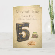 ゾチの5歳の誕生日おめでとう