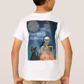 ゾッとするハロウィン Tシャツ (裏面)
