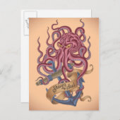 ゾッとする |タトゥー ポストカード (正面/裏面)