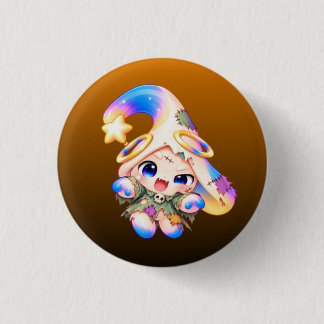 ゾッシーゾンビかわいい - ハロウィンコレクション 缶バッジ