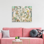 ゾッドのシンボルや象徴を示す天球体 キャンバスプリント (インサイチュ (リビング))