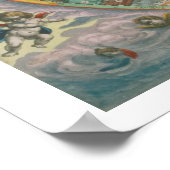 ゾッドのシンボルや象徴を示す天球体 ポスター (角)