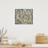 ゾッドのシンボルや象徴を示す天球体 ポスター (キッチン)