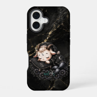 ゾディアック かわいい ネオス やぎ座 iPhone 16ケース