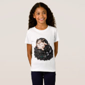ゾディアック かわいい ネオス 山羊座 Tシャツ (正面フル)