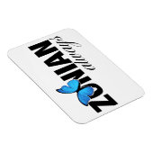 ゾニア語（常に蝶） マグネット (右側)