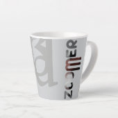 ゾマーラテマググ抽象芸術トレンドインテリアデコール カフェラテマグ (右アングル)