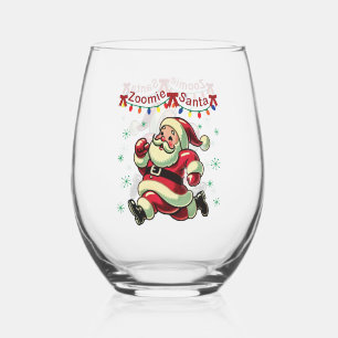 ゾミエサンタクリスマス ステムなしワイングラス