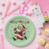ゾミエサンタクリスマス ペーパープレート (パーティー)
