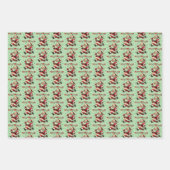 ゾミエサンタクリスマス ラッピングペーパーシート (正面)