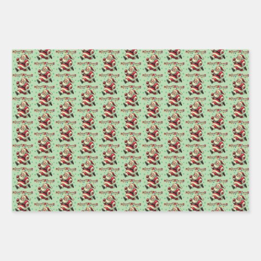 ゾミエサンタクリスマス ラッピングペーパーシート (正面)