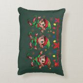 ゾミー小妖精や小人クリスマス アクセントクッション (裏面(縦))