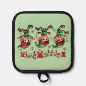 ゾミー小妖精や小人クリスマス 鍋敷き (正面)