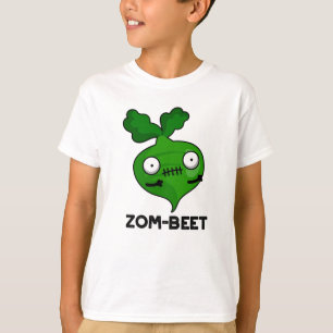 ゾムビート面白いハロウィーンゾンビベベットプン Tシャツ