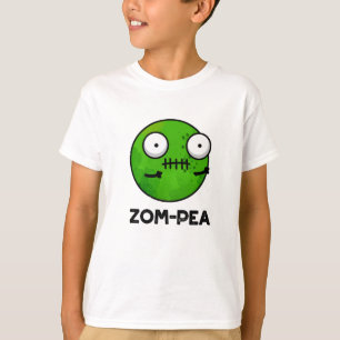 ゾムピー面白いハロウィーンゾンビピープン Tシャツ