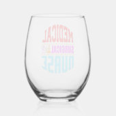 ゾラルポサダプ ステムなしワイングラス (裏面)