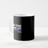 ゾラン・マムダニ市長 ニューヨークの声を上げろ コーヒーマグカップ (正面左)