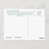 ゾリー熱気球はがき ポストカード (裏面)