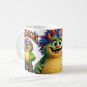 ゾルゴン・おもしろモンスター コーヒーマグカップ (正面左)