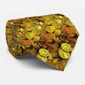 ゾルタンBuday著"Moneybags"のカスタムなタイ ネクタイ (ロール)