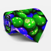 ゾルタンBuday著Yummiesの緑及び青の男性タイ ネクタイ (ロール)