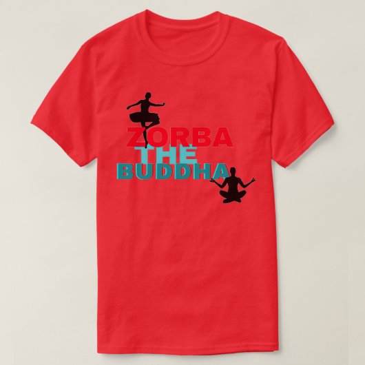ゾルバザブッダ Tシャツ (デザイン正面)