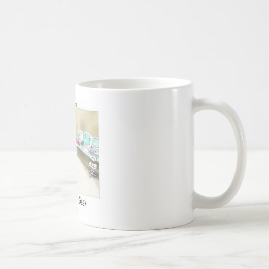 ゾルバ・ザ・ギーク 楽しいギフト&コレクション コーヒーマグカップ (右)
