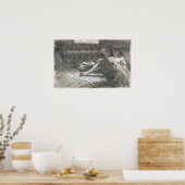 ゾルン - 眠るオダリスク 1886 ポスター (キッチン)