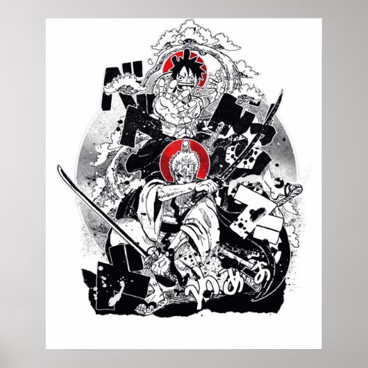 ゾロとルフィ ポスター (正面)