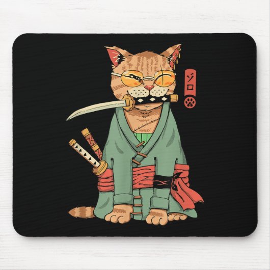ゾロキャットウォリアー マウスパッド (正面)
