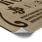 ゾロ三番目の指名手配 ポスター (角)